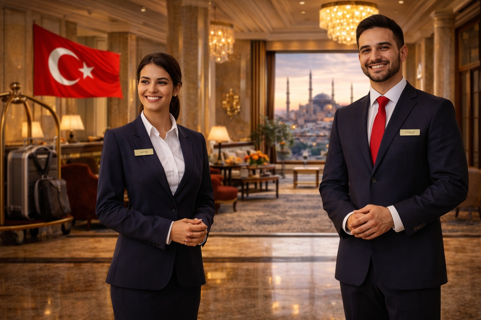 Waiter, House Keeping.